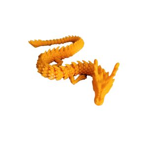 اژدهای چینی نارنجی