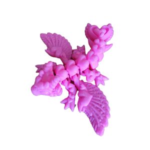 اژدهای کوچک قلبی صورتی