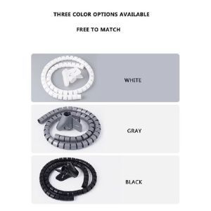 سیم جمع کن خاکستری- 10 متر