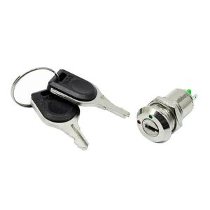 سوئیچ آلفا 2 حالته با کلید فلزی XL16C دارای هولدر روبردی