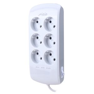 محافظ برق دیجیتال کامپیوتر و صوتی تصویری 6 خانه فروزش Lotus LT600D با کابل 1.8 متری