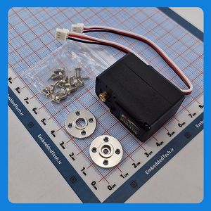 سروو موتور 12V 30KG.CM با انکودر مغناطیسی STS3215