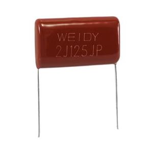 خازن پلی استر CAP POLY 1.2UF 630V CBB22 WEIDY