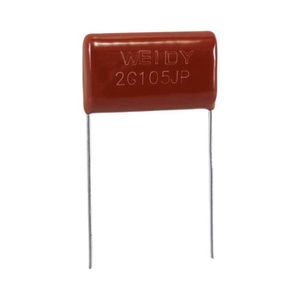 خازن پلی استر CAP POLY 1UF 400V CBB22 WEIDY