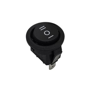 کلید راکر گرد کوچک سه حالته 3 پین