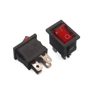 کلید راکر چراغدار 4 پین