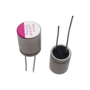 خازن جامد 330 میکروفاراد 35 ولت ژاپنی XCON