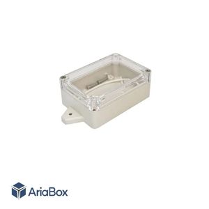 جعبه ضدآب الکترونیکی شفاف مدل ABW201-A1TM با ابعاد 33×55×85 میلی متر