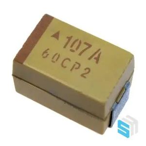 خازن تانتالیوم 100UF 10V(D)SMD 10%