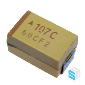 خازن تانتالیوم 100UF 16V(D)SMD 10%