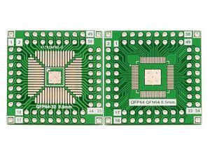 برد تبدیل QFN64 to DIP Converter