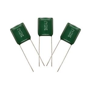 POLYESTER 100VDC 220nF – خازن پلی استر، 100 ولت، 220 نانوفاراد
