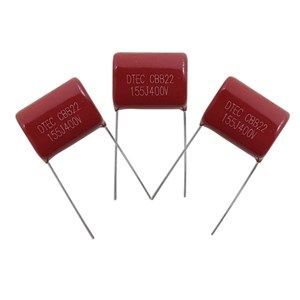 POLYESTER 400V 1.5uF – خازن پلی استر، 400 ولت، 1.5 میکروفاراد