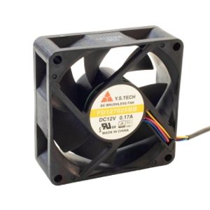 فن 12V-0.17A سایز 7X7X2.5cm مدل FD127025MB مارک Y.S.TECH