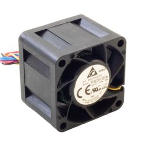 جت فن 12V-0.75A سایز 3.6X3.6X2.8cm  چهار سیمه مدل FFB03612EHN مارک DELTA