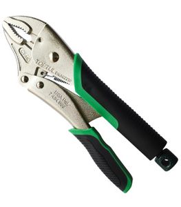 انبر قفلی سایز 10 اینچ خلاص کن سریع حرفه ای دسته TPR تاپ تول TOPTUL مدل DMAQ2210