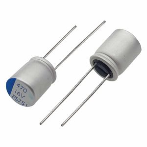 خازن جامد 470 میکروفاراد 16 ولت ژاپنی HITANO