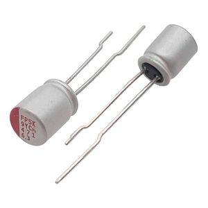 خازن جامد 470 میکروفاراد 6.3 ولت ژاپنی Nichicon