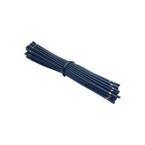 سیم 0.25 افشان 15 سانتی متری مشکی تمام مس (CCC) بسته 50 عددی