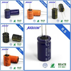 خازن الکترولیتی 22 میکرو فاراد 400 ولت (برند axboom)