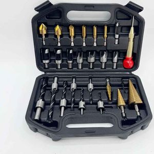 ست 26 عددی مته خزینه و گشاد کن به همراه سنبه اوتومات