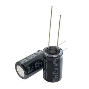 خازن الکترولیتی 22 میکرو فاراد 400 ولت 20*12.5 (برند TAICON)