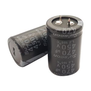 خازن الکترولیتی 470 میکرو فاراد 450 ولت 45*30 (برند Suscon)