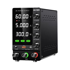 منبع تغذیه آزمایشگاهی 60V 5A نایس پاور SPS-C605S