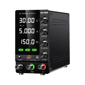 منبع تغذیه آزمایشگاهی 30V 5A نایس پاور SPS-C305S