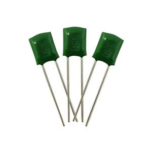 POLYESTER 100V 150nF – خازن پلی استر، 100 ولت، 150 نانوفاراد