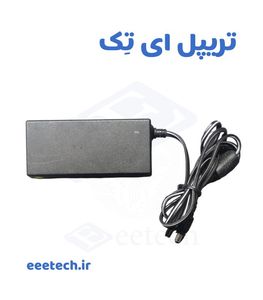 آداپتور 12 ولت 4 آمپر بین راهی با تغذیه سه پین پاوری