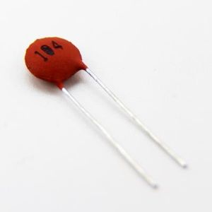CERAMIC DISC CAPACITOR 100NF 50V