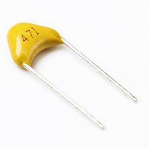 MULTILAYER CAPACITOR 470PF 50V 10% 5MM