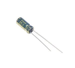 33UF 25V-5*11-105C-GREEN