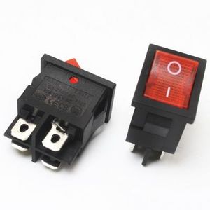 LIGHT ROCKER SWITCH 4P 2C 15*21
