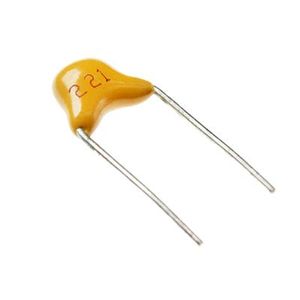 MULTILAYER CAPACITOR 220PF 50V 10% 5MM