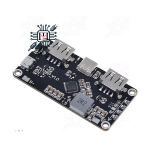 ماژول فست شارژ پاور بانک مدل IP5328P ظرفیت 18 وات دو خروجی