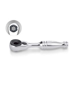 دسته جغجغه ای بیت گیر سایز 1/4 اینچ / 6 میلیمتر 60 دنده تاپ تول TOPTUL مدل CHDV0801