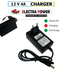 شارژر اتوماتیک باتری سیلد اسید 12 ولت 4 آمپر Electra Power | شارژر 12V 4A لید اسید
