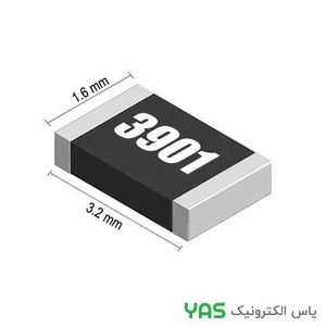 RESISTOR 3/9K 1206 SMD 1%