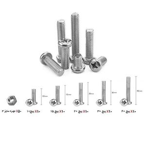 پیچ و مهره سایز 3 (بسته 50 عددی)