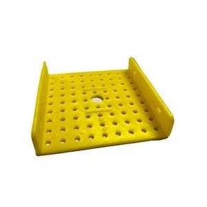 شاسی ربات پلاستیکی دو لبه سوراخ دار