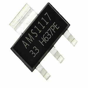 رگولاتور 3.3 ولت AMS1117 پکیج SOT-223