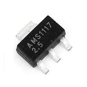 رگولاتور 2.5 ولت AMS1117  پکیج SOT-223