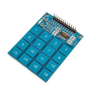 ماژول کی پد 4 در 4 لمسی خازنی  TTP229