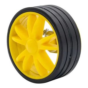 چرخ ربات 50mm با بوش فلزی