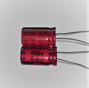 GAOHUA 400V 6.8uF – خازن الکترولیت