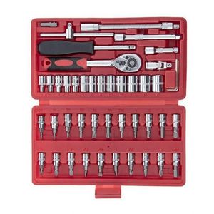 ست آچار بکس و پیچ گوشتی 46 پارچه