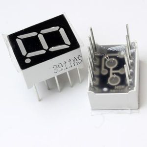 7SEGMENT DISPLAY 1DIGIT COMMON CATHODE 10*13 RED