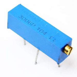 AXIAL MULTITURN TRIMMING POTENTIOMETER 100KOHM